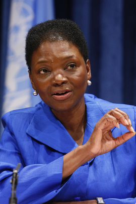 Valerie Amos vom UNO-Generalsekretariat